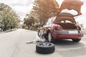 autopech op vakantie